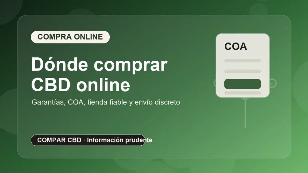 Donde Comprar CBD Online con Garantias: Claves para No Equivocarte — COMPAR CBD